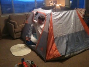 Backyard Camping #2 April 9 2012