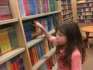 Lillian at Bookstore May 21 2012