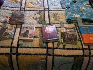Books on Lillian's Bed June 11 2013