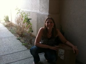 Camilla with Books June 11 2012