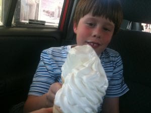 Ice Cream Toast with Thomas June 19 2012