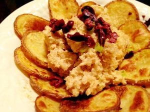 Cheesy Rice and Potato Medallions Flower 2.1.17