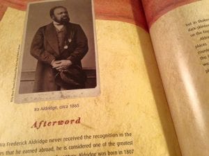 Ira Aldridge Book March 2017