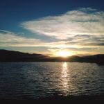 Walk with Lillian Vintage Lake Sunset 6.15.17 #2