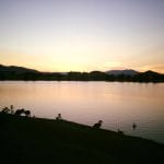Sunset Walk with Lillian Vintage Lake 6.21.17 #2