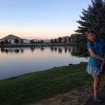 Sunset Walk with Lillian The Vintage Lake 7.31.17 #5