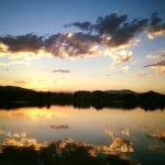 Sunset Walk with Lillian The Vintage Lake 7.31.17 #6