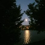 Sunset Walk with Lillian Vintage Lake 8.6.17 #4