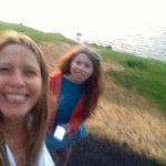 Sunset Walk with Lillian Vintage Lake 8.6.17 #5