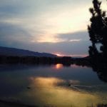 Sunset Walk with Thomas Vintage Lake 8.4.17 #1