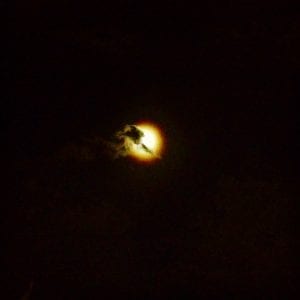 Cloud Dancing with Full Moon 2017