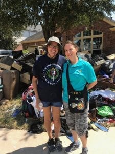 Monica and Kimberly Post-Harvey Hurricane 9.9.17