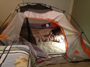 Thomas Tent in Bedroom 8.24.17