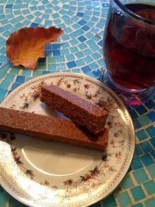 Tea and Gingerbread Cookie Stick 11.14.17