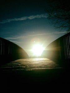Frosty Bridge Sunbeams 12.13.17