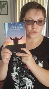 Leesh with Where Would You Fly Book March 2018