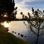 Sunset Walk with Lillian Vintage lake 5.3.18 #2