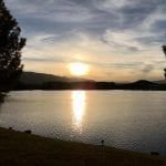 Sunset Walk with Lillian Vintage lake 5.3.18 #3
