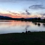 Sunset Walk with Lillian Vintage lake 5.3.18 #8