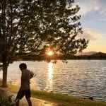 Sunset Walk with Thomas Vintage Lake 6.6.18 #11