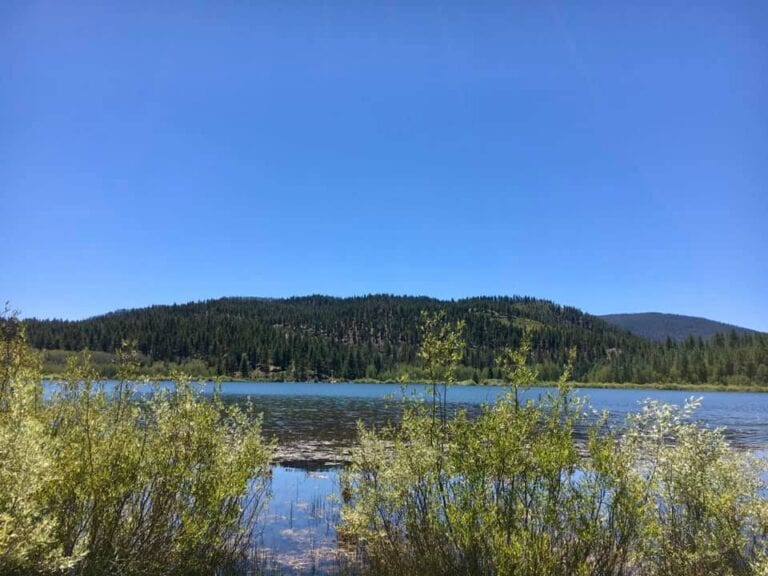 The Beauty of Spooner Lake With an Art Showing of Clouds and Rare ...